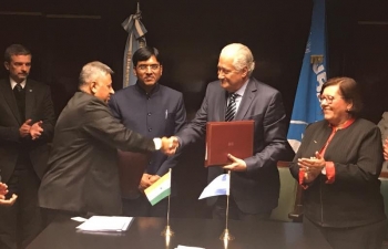 MoU signing ceremony between Central Institute of Plastics Engineering amp Technology-CIPET and University of Argentina at Buenos Aires